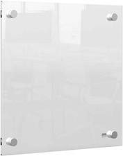 Nobo Transparent Acrylic Mini Wall Mounted Whiteboard, Modern Memo Board, Dry