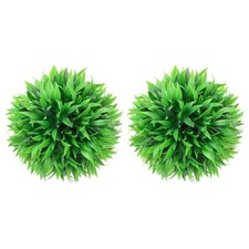 2/4x Artificial Boxwood Balls