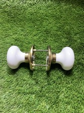 Pair Of House Of Rothley Porcelain Door Knobs/Handles B779