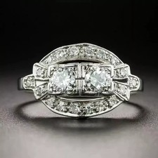 Art Deco Style Round Lab