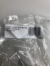 toilet cistern single flush push button