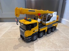 LIEBHERR SCANIA BRUDER SUPER 560R  1:50 CRANE LORRY TRUCK LTF 1045-4.1 2009