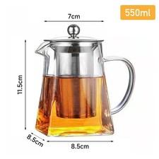 350/550/750/950ml Glass Teapot