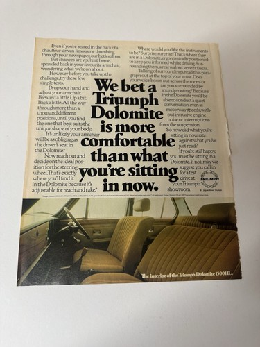 Original vintage 1979 - 1979, triumph