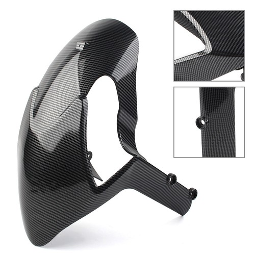 Carbon fiber look front fender - fiber,