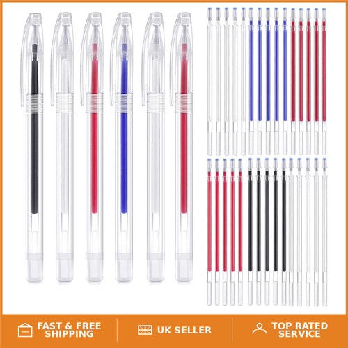 Heat erasable fabric marking - heat,