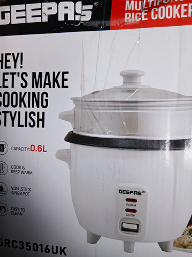 Geepas electric rice cooker - electric,