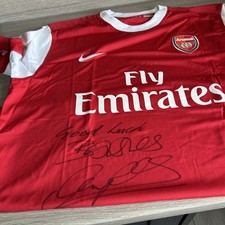 Arsenal Fc Signed Shirt
