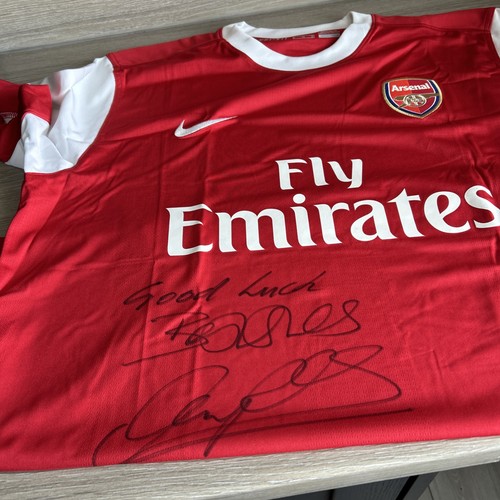 Arsenal signed shirt - arsenal,