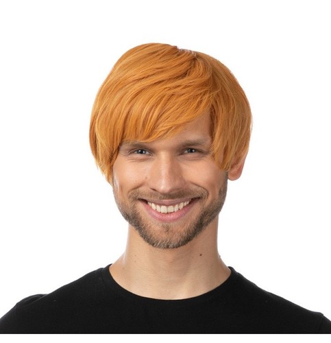 Ginger popstar wig short mens - popstar,