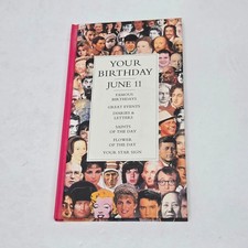 Your Birthday June 11 Calendar Book