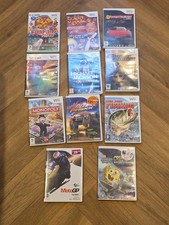 Nintendo Wii Games Bundle Joblot X11 Inc Ferrari Moto GP Fishing Michael Jackson