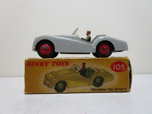 Dinky toy 105 triumph tr2 - dinky,