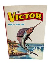 The Victor Book for Boys 1968 Unclipped Complete spine Lovely Condition