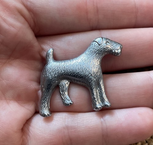 Vintage airedale fox - vintage,