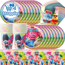 61Pcs Trolls Birthday