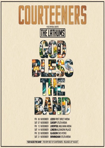 Courteeners lathums tour - lathums,