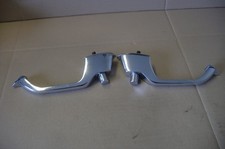 DAIMLER DS420 LIMOUSINE & HEARSE CHROME EXTERIOR DOOR HANDLE PAIR EARLY TYPE