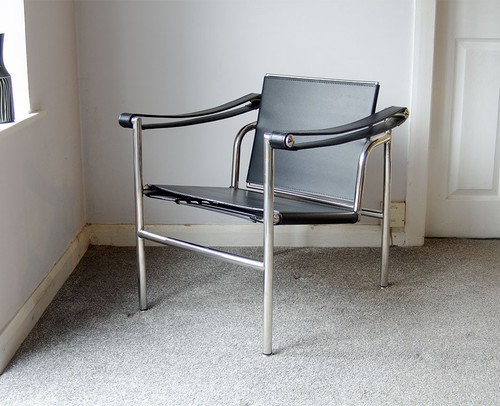 Black corbusier lc1 - le,