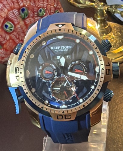 Reef tiger aurora automatic - tiger, aurora,