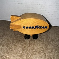Vintage 1972 Wooden Goodyear