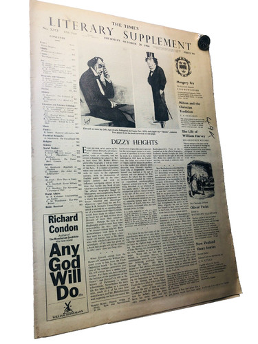 Newspaper the times literary - the,