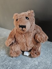 John West Brown Bear Soft Toy 5” Plush Teddy Advertisement Collectable 