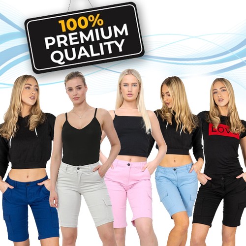 Womens ladies cotton knee - womens,