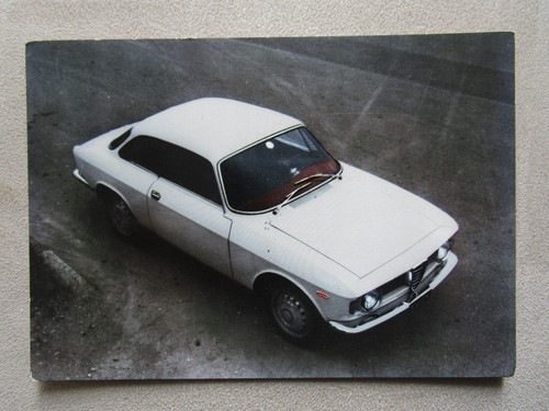 Advertising postcard alfa - postcard,