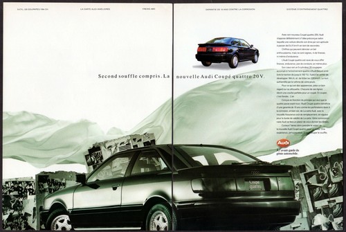 1990 audi coupe quattro - audi,