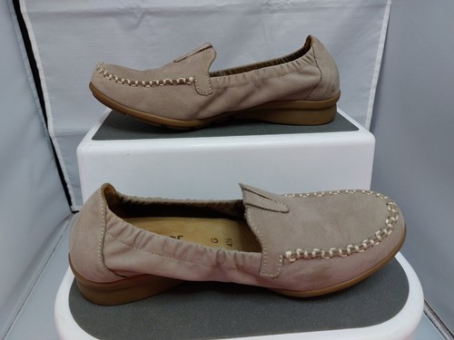 Gabor beige suede - beige, slip