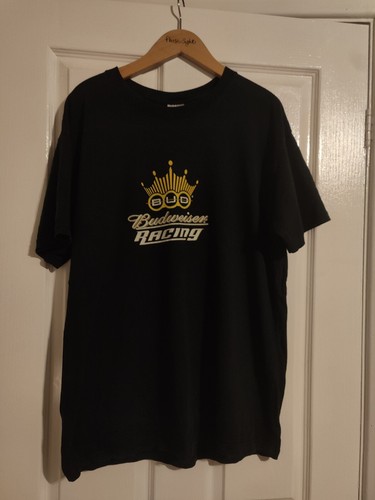 Vintage budweiser racing - budweiser, black