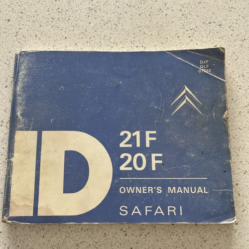 Citroen safari owners - id, ds