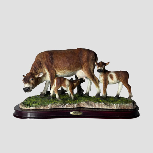 Cow and calves - cow, juliana