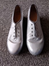 Bloch Silver Tap Dance Shoes Size 8