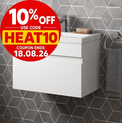 600mm bathroom vanity unit - bathroom,
