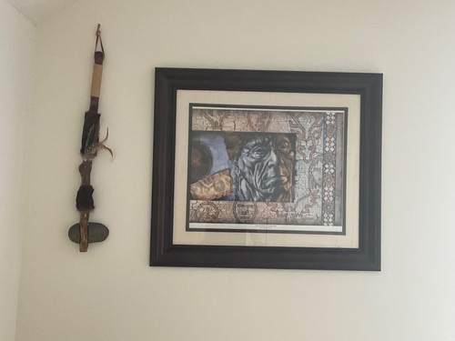 Tribal stone war club - tribal,