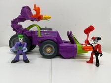 Imaginext Batman - Joker Car & Figures - Toy