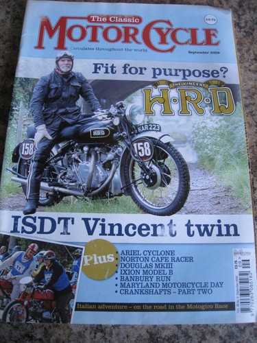 The classic motor cycle sep - cycle,