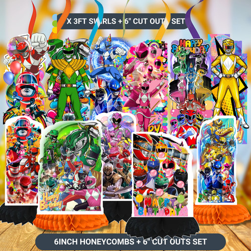 Power ranger tableware - power,