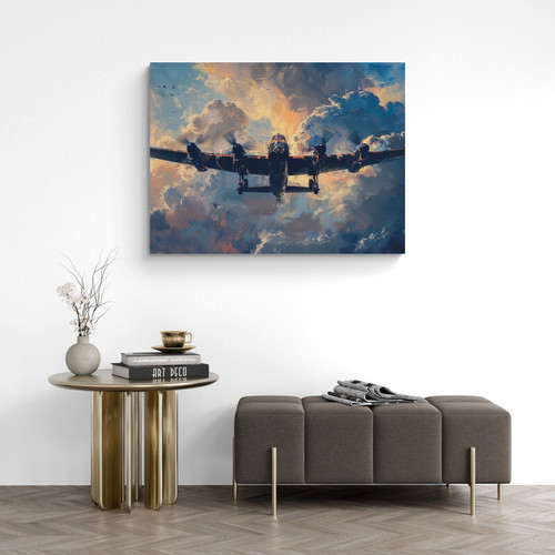 Lancaster bomber aircraft - bomber,