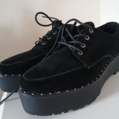 New black suede - suede, leather