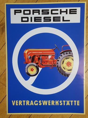Porsche diesel vintage tractor - diesel,