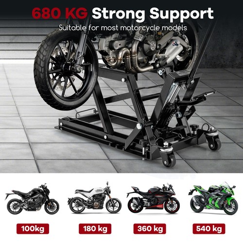 Motorcycle hoist 4 - motorcycle, w/