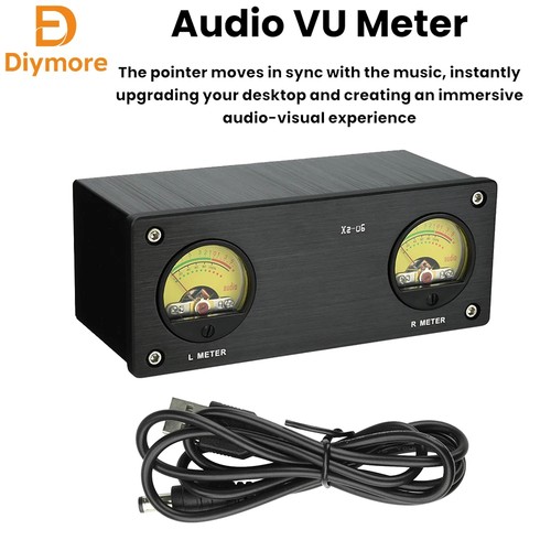 Meter audio level - 5v,