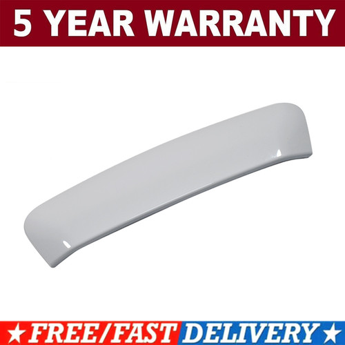 White tailgate handle with - white,