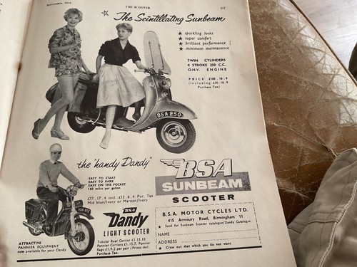Bsa sunbeam dandy bond - bsa,