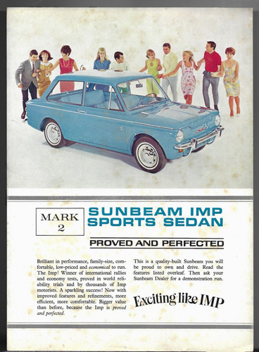 Sunbeam imp sports sedan mk2 - sunbeam,