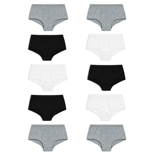 Girls pack hipster shorts - girls,