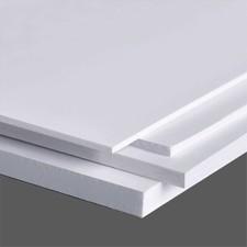 3mm thick A4 WHITE FOAMEX FOAM for craft or crafting printing or sign making